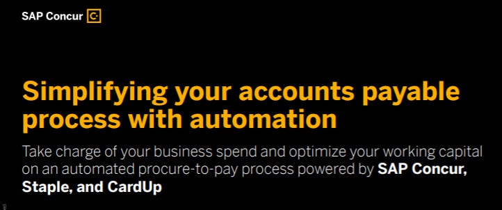 Brochure: Simplifying your accounts payable process with automation