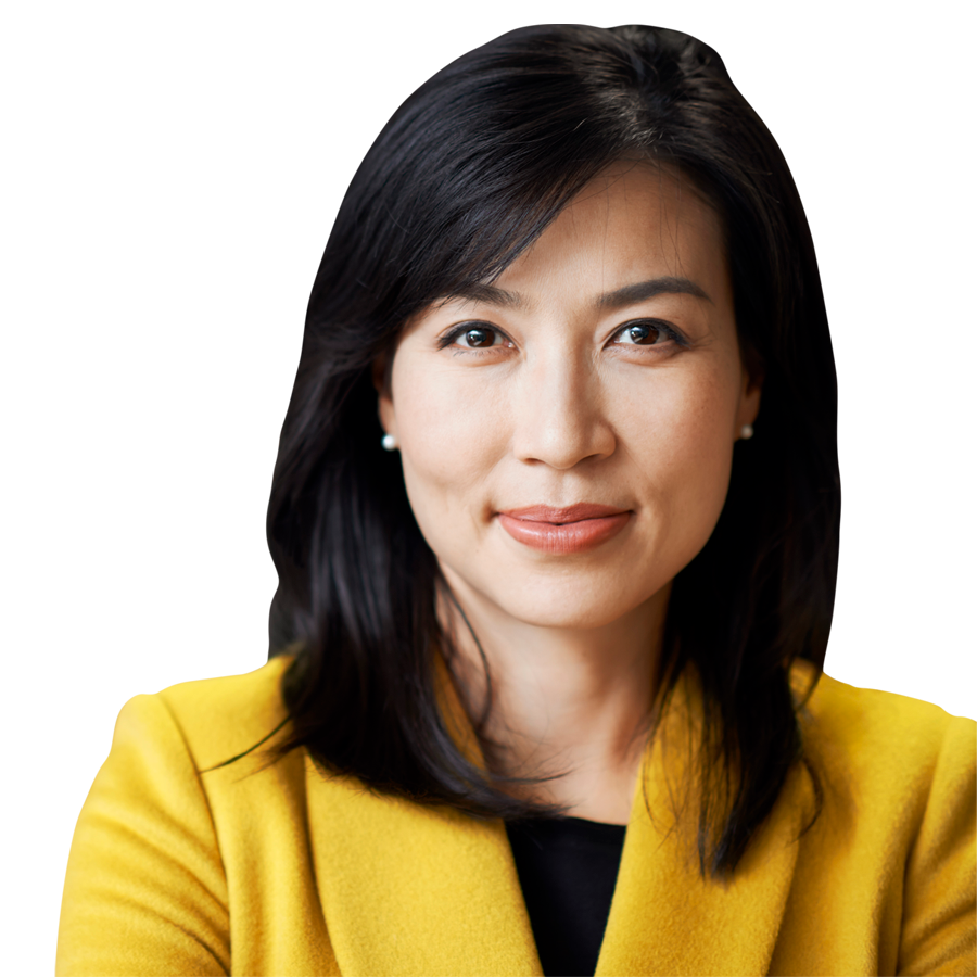 smiling business woman