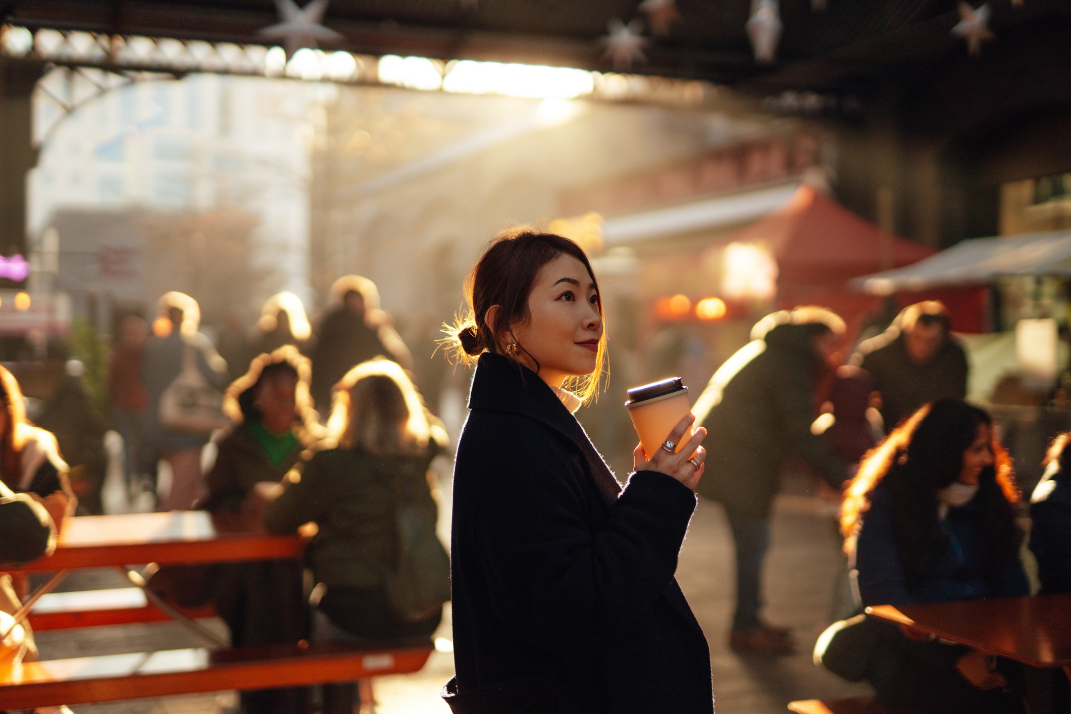 Girl travelling