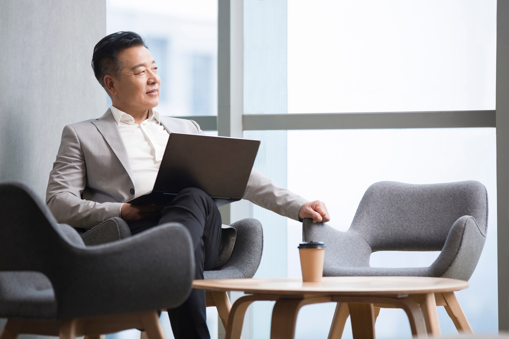 man on laptop