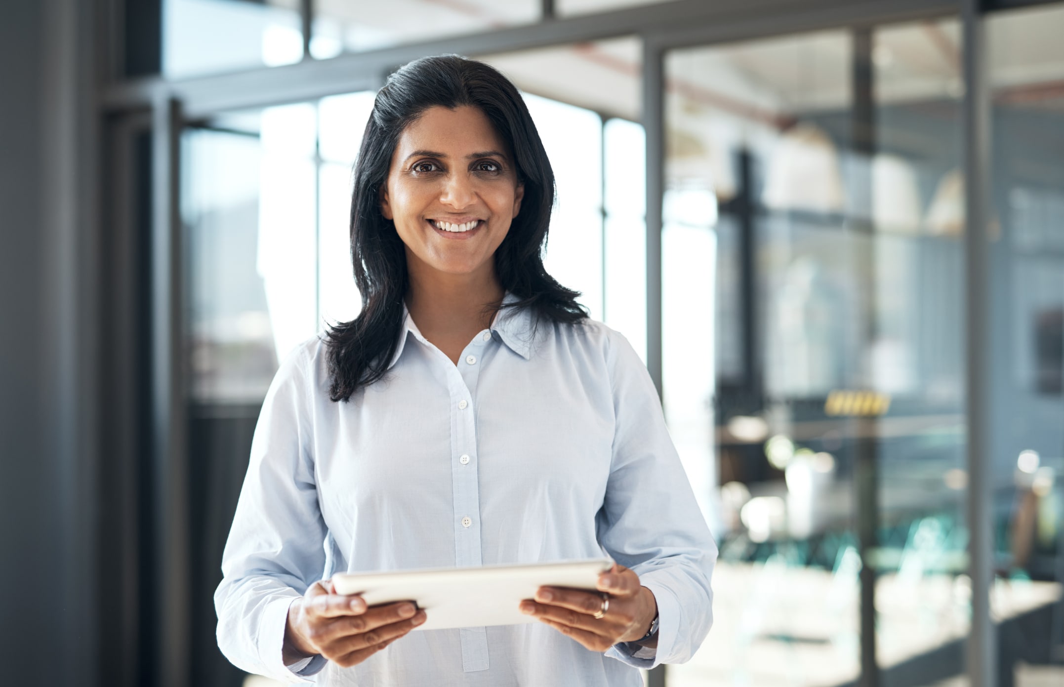 woman in office