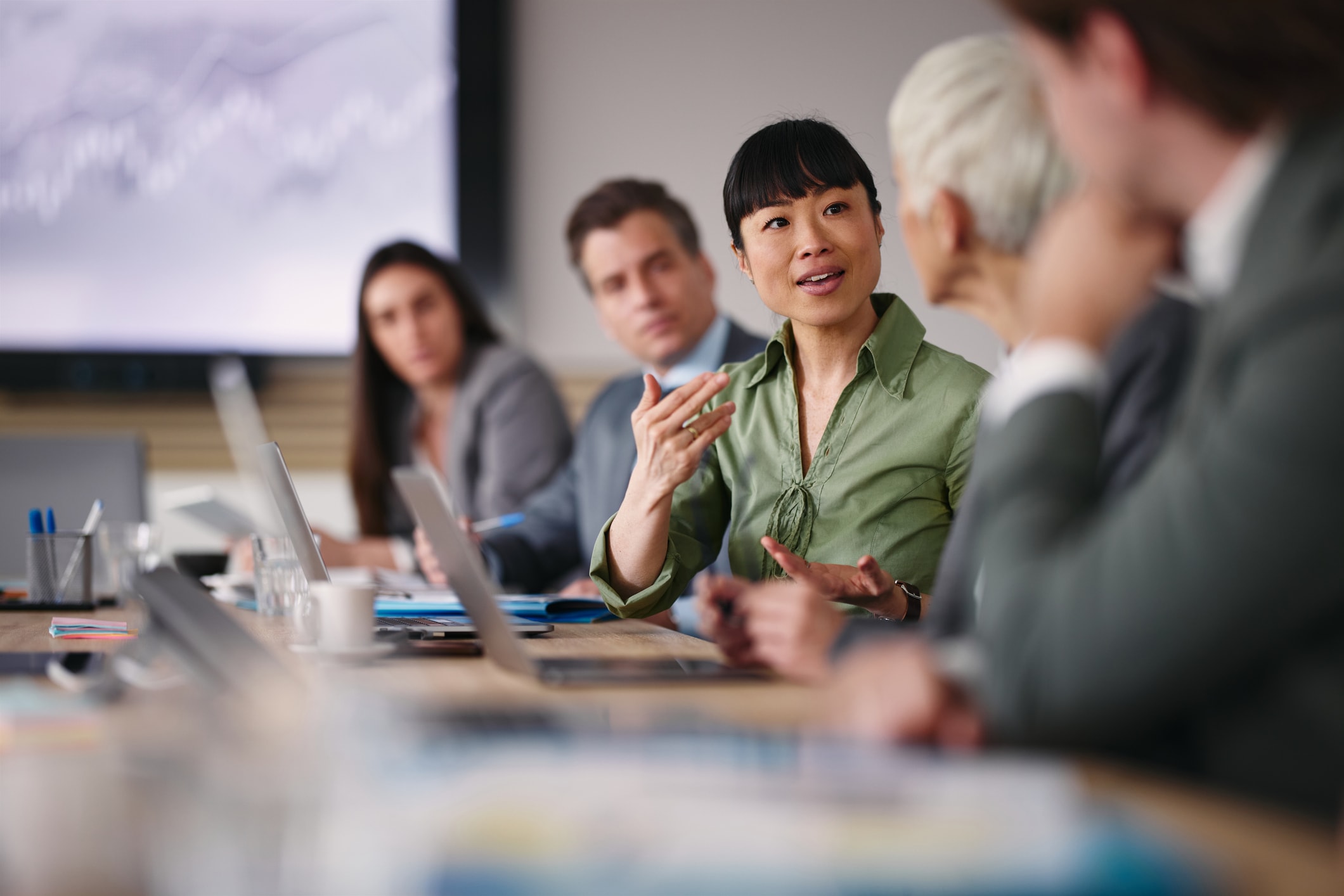 people in meeting