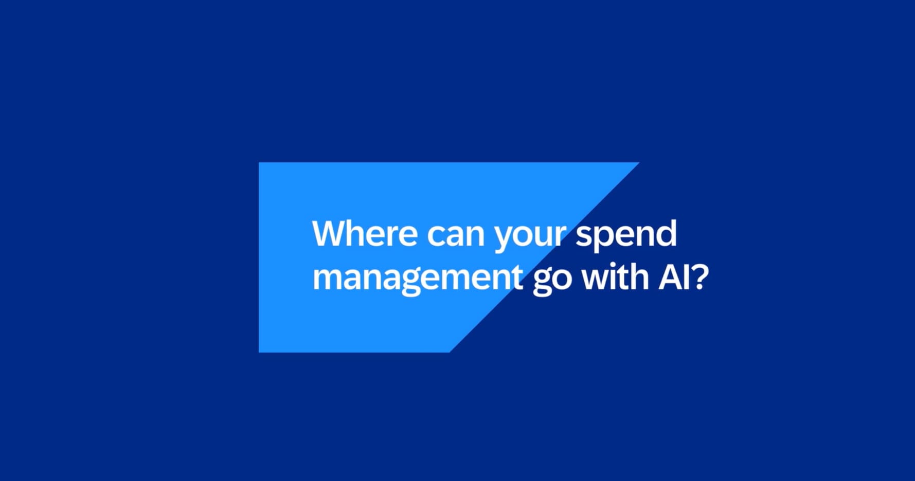 spend management with AI