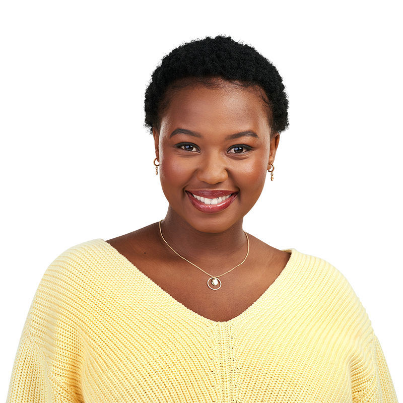 person smiling