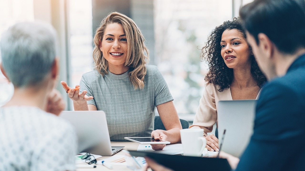 Colleagues discussion