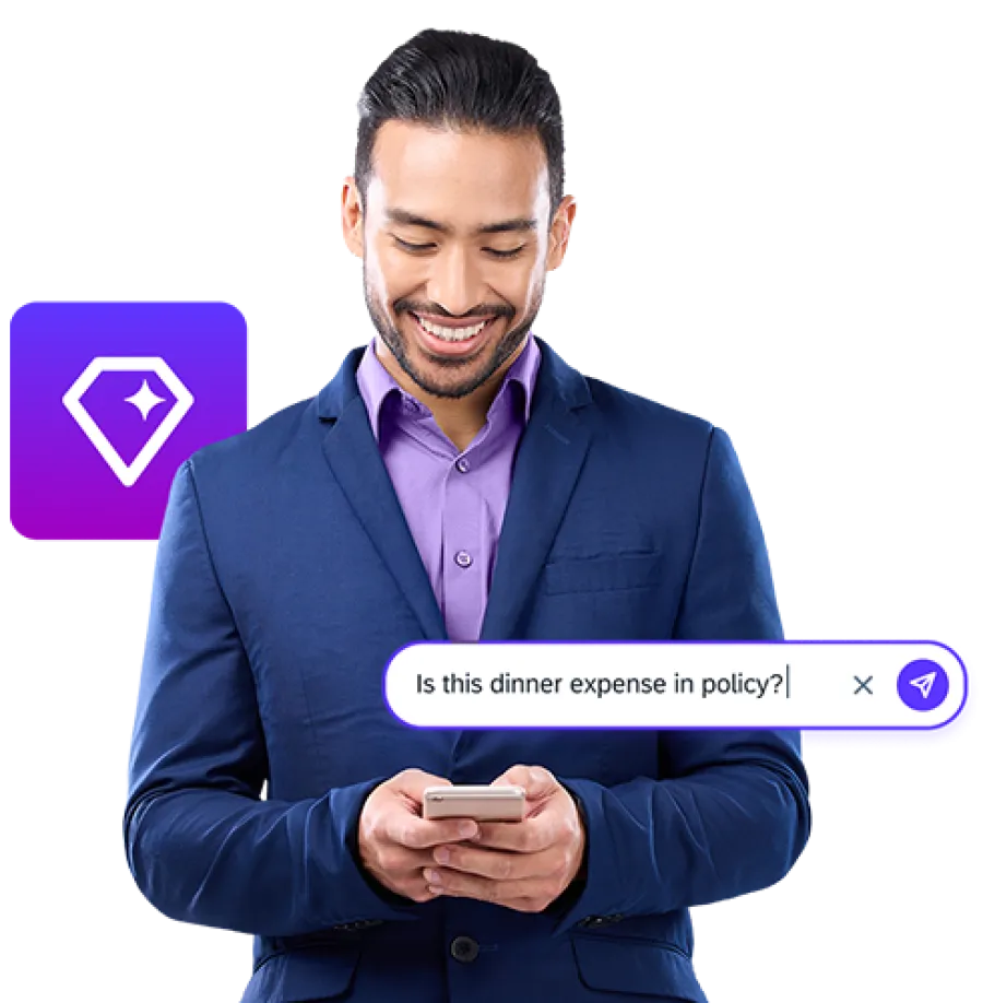 Business professional using Joule