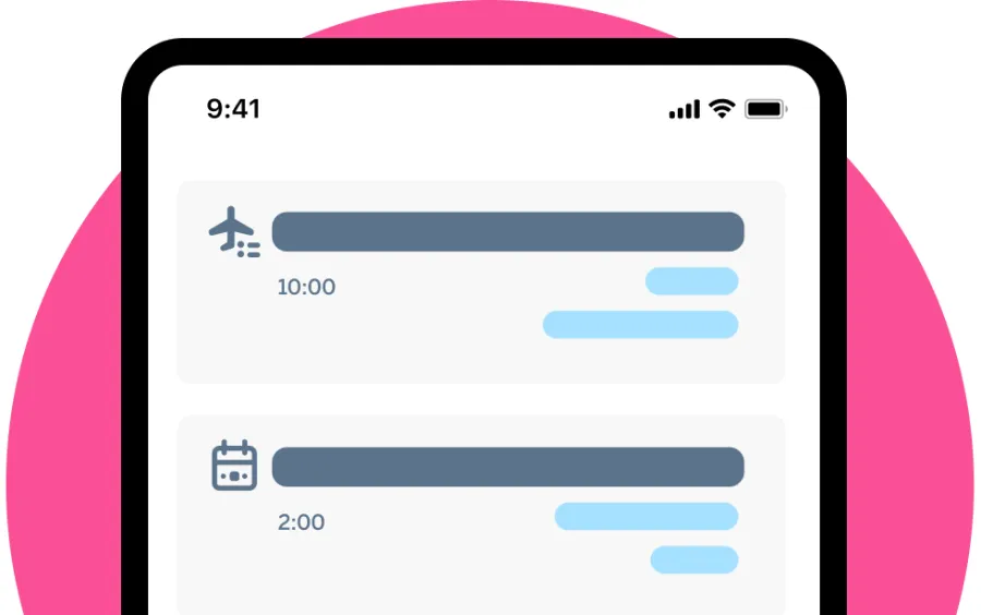 graphic of app