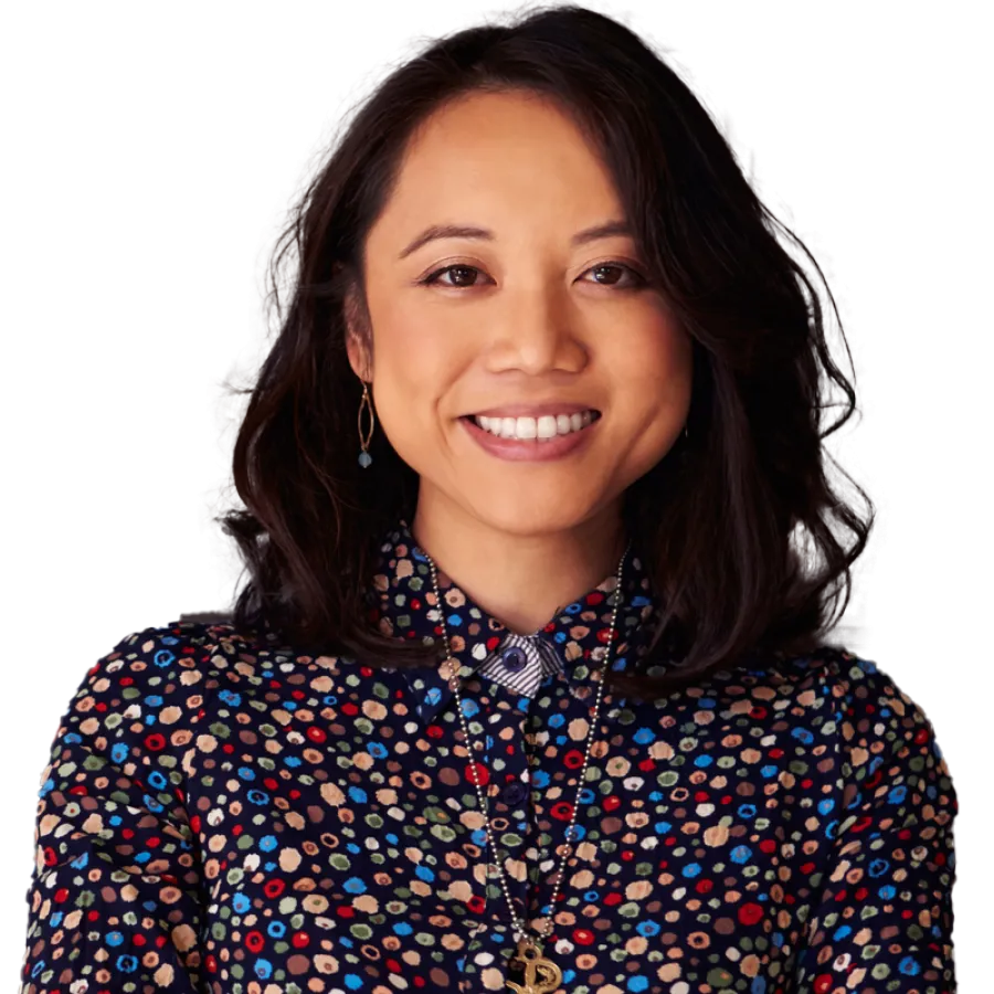 woman smiling