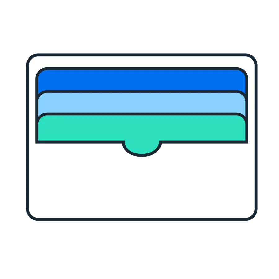 graphic of wallet