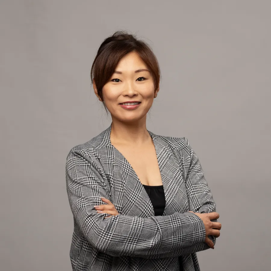 woman smiling