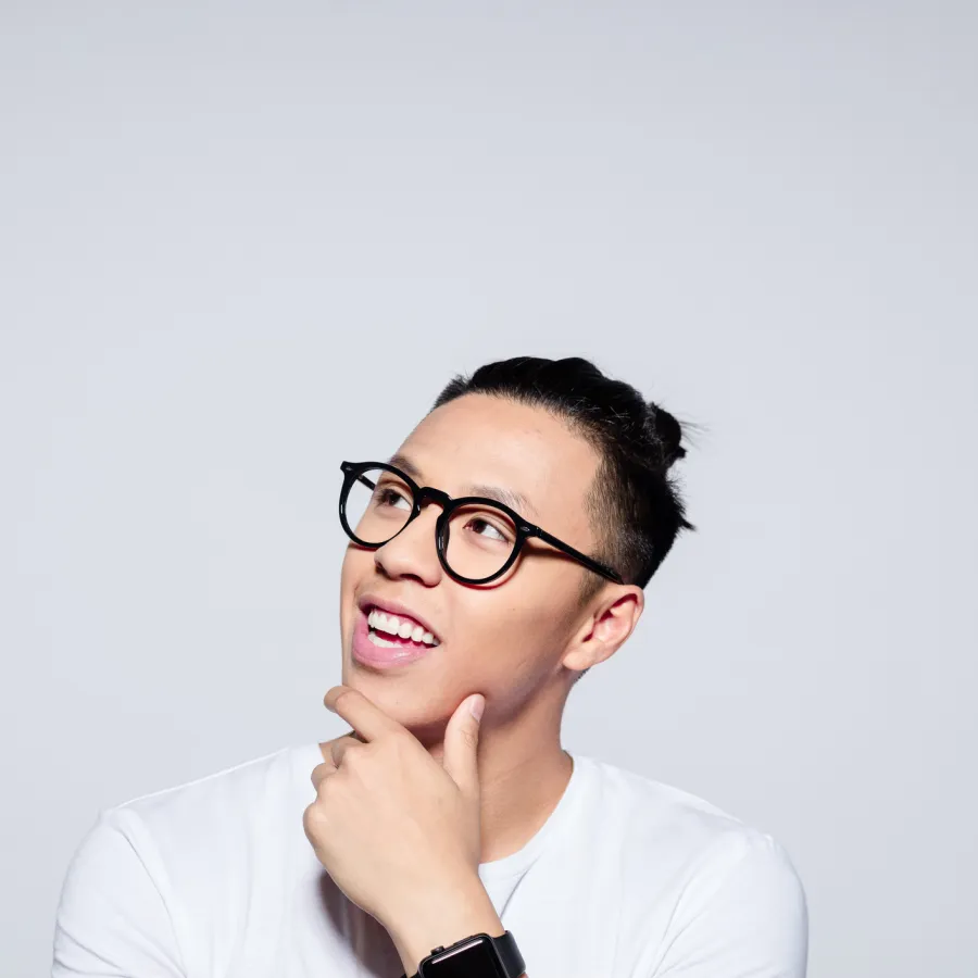 man thinking